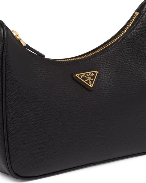 prada saffiano leather bag re edition|Prada hobo nero leather.